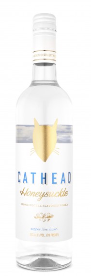 Cathead Honeysuckle Vodka Bottle
