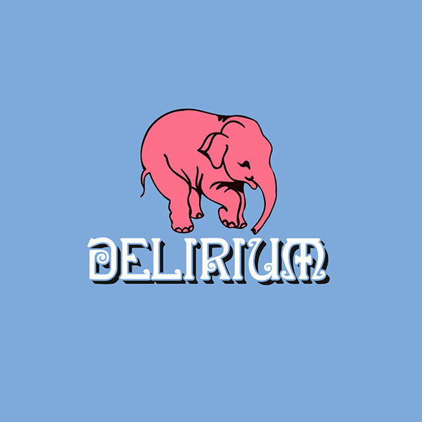 delirium brewery logo pink elephant
